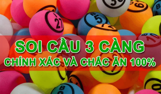 soi cầu 3 càng miễn phí miền Bắc