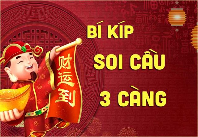 Soi cầu 3 càng miễn phí dựa trên giải Đặc biệt